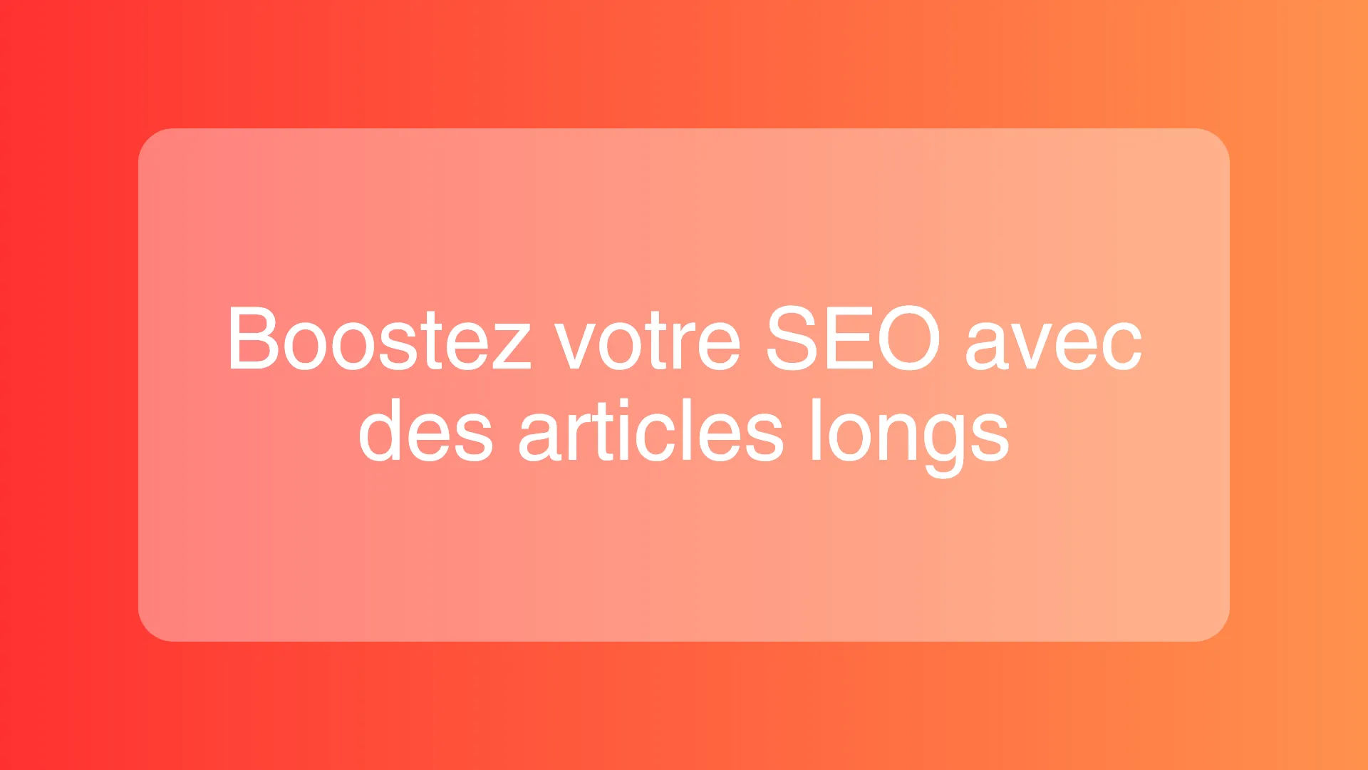 Illustration d'un expert SEO optimisant un article long pour améliorer le référencement
