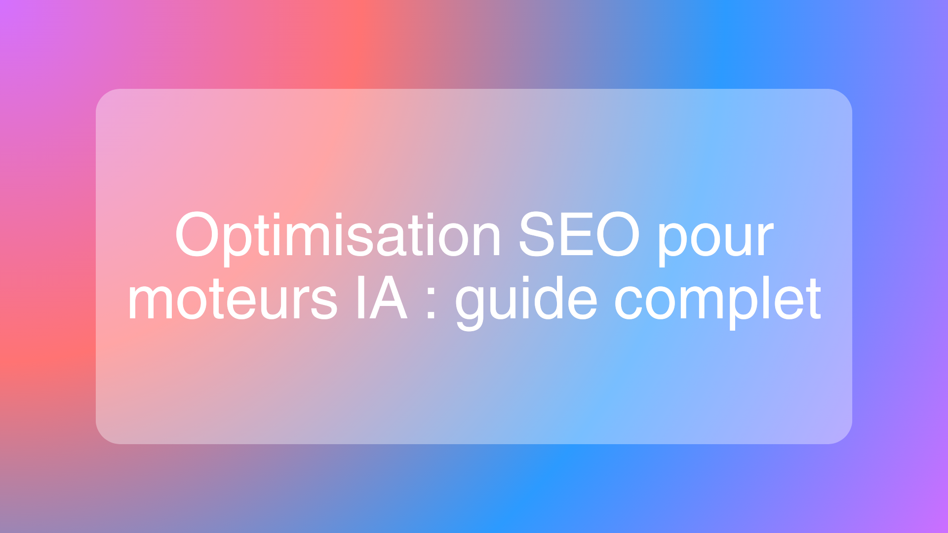 Illustration d'un expert en SEO optimisant le référencement pour les moteurs IA