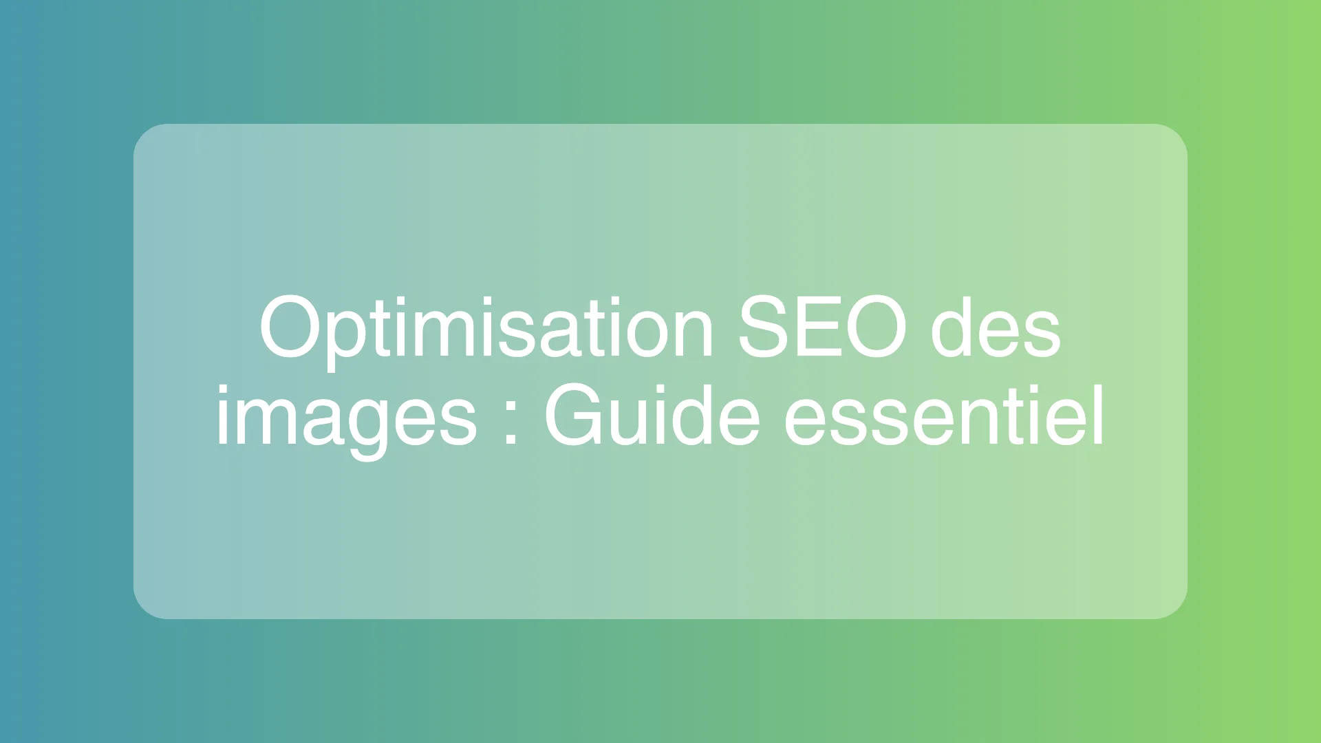 Illustration d'un expert SEO optimisant des images pour un meilleur référencement