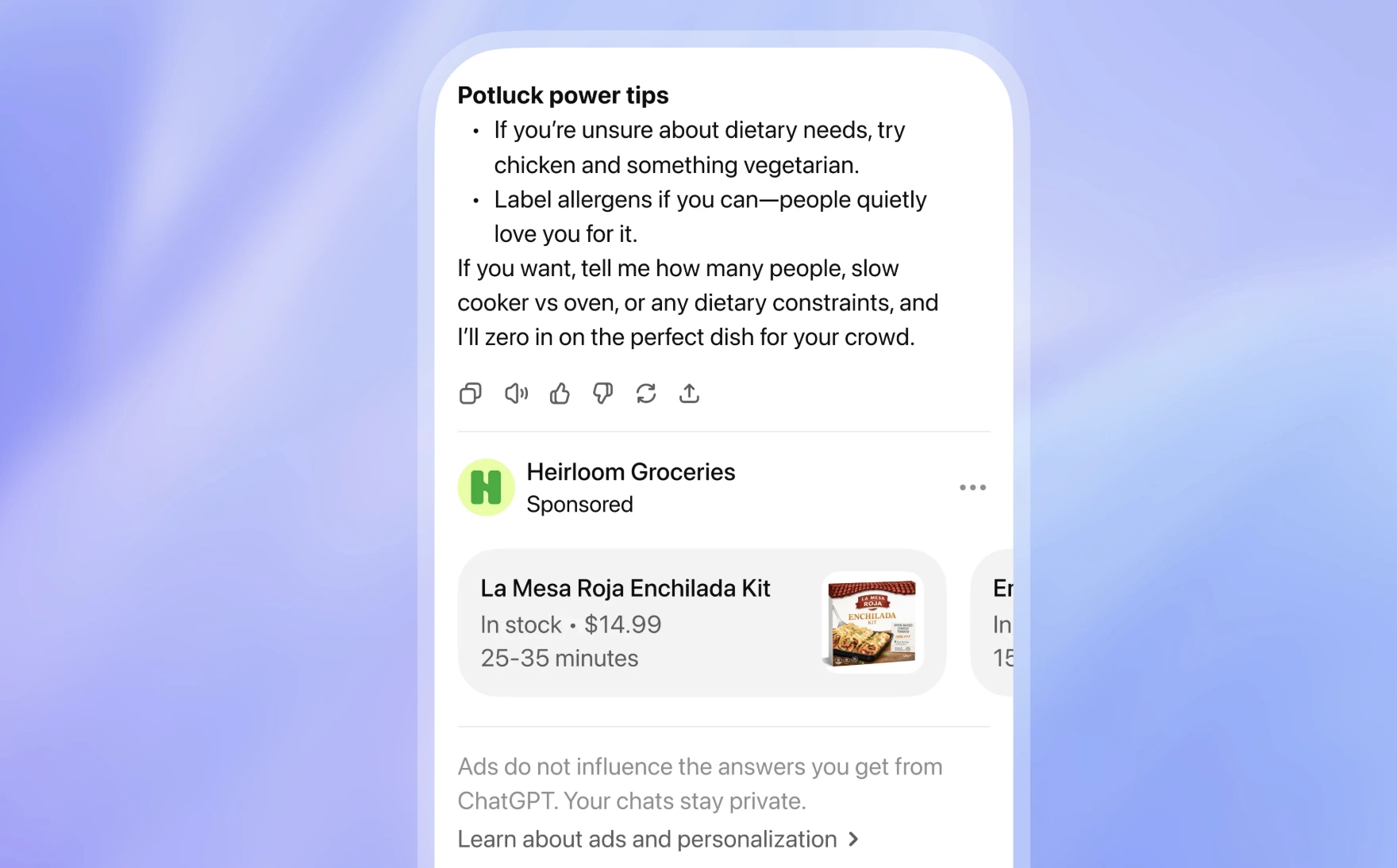Publicites dans ChatGPT et impact marketing