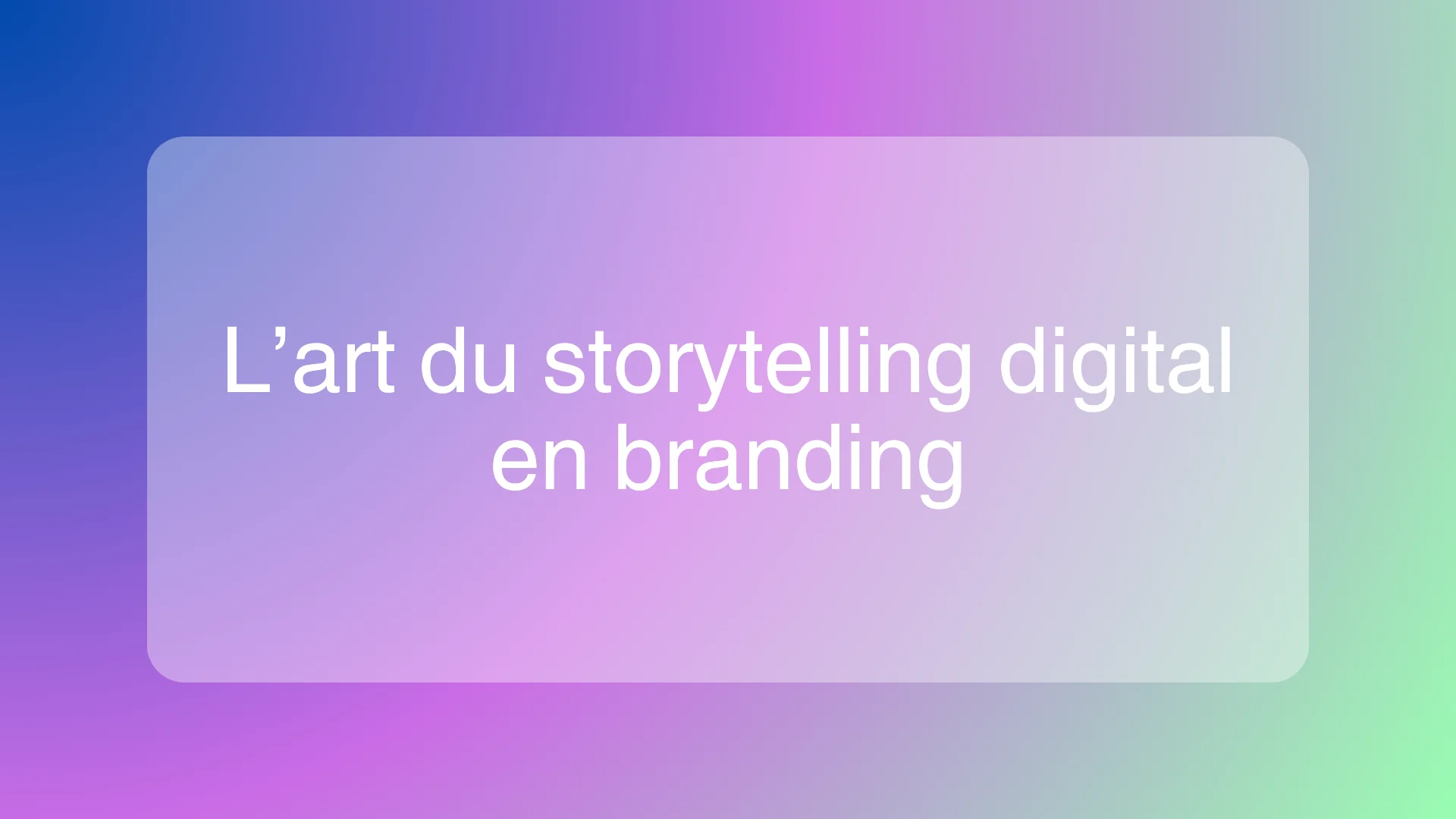 Illustration de l'art du branding pour se démarquer en ligne