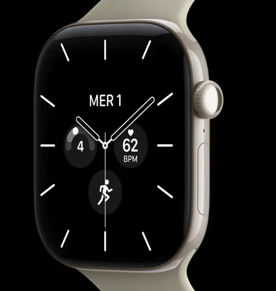 Apple Watch Series 12, boîtier titane stellaire